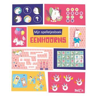 My Unicorns Game Book