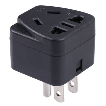 10A 250V Universal 5-Hole to US Plug Mexico Power Outlet Adapter Portable Travel Converter Socket