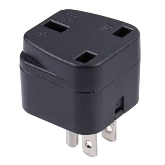 UK to US Plug Mexico Power Outlet Adapter Portable Travel Converter Socket