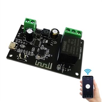 1 Channel WiFi Relay Tuya Smart Switch Module APP Remote Control DIY Inching Self-Locking Work with Alexa Google Home