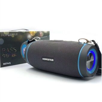 HOPESTAR H45 Party Portable Bluetooth Speaker Waterproof LED Light Subwoofer Support TF FM USB Drive