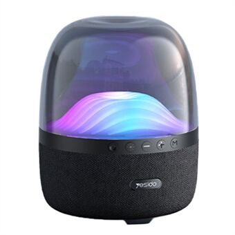 YESIDO YSW08 LED Light RGB Portable Bluetooth Speaker Night Light Color Change Support TF Card Home Office Party Decoration