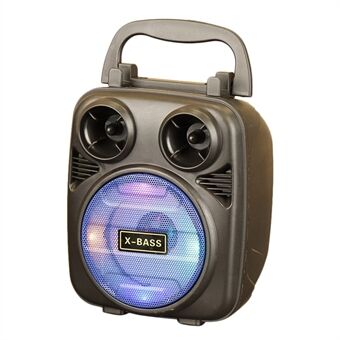 BK-2620 Bluetooth Speaker Outdoor Portable Wireless Speaker with Cell Phone Stand / RGB Lights Support TF Card, U Disk