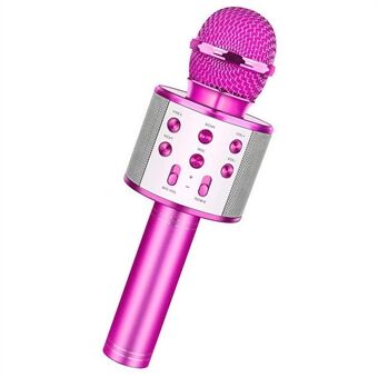 Wireless Karaoke Microphone Rechargeable Home KTV Party Bluetooth Handheld Mic Speaker