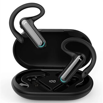 FW5 Ear Hook Design Headphone Bluetooth 5.2 Wireless Headset TWS Earphone Stereo Sound Sports Earbud with Charging Case