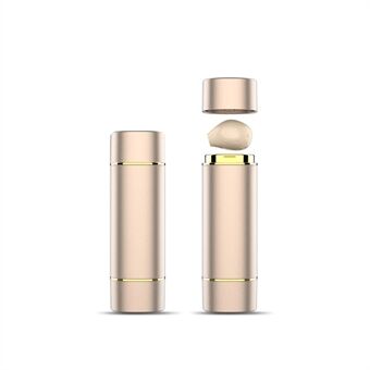 TWS Earphone Bluetooth 5.1 Wireless Earphone Bluetooth Headphone with Lipstick-shaped Charging Case