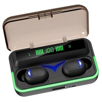 E10 TWS Bluetooth 5.1 Earphones Power Bank Function Digital Display Low Delay Gaming Headphone