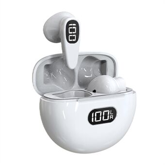 D8 TWS Bluetooth 5.3 Earphone Touch Control True Wireless Sports Earbuds with LED Power Display (CE Certified)