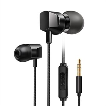 3.5mm AUX Wired In-ear Headphone Earphone Noise Reduction Stereo Surround Sound Gaming Headset