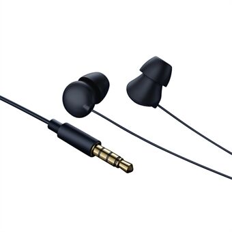 XUNDD XDHE-015 3.5mm Wired In-ear Headphones Anti-noise Ultra-soft Silicone Earbuds Sleeping Headset