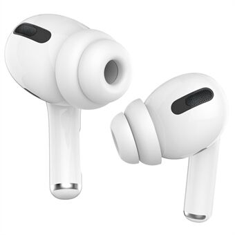 AHASTYLE PT99-2 2 Pairs Silicone Earphone Cap for AirPods Pro, Soft Comfortable Ear Tips Replacement, Size: L