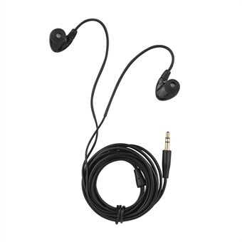 TAKSTAR TS-2260 In Ear Headset Wired Headphones Noise Cancelling Earbuds with 6.3mm Interface Adapter for Recording Monitoring Music Listening