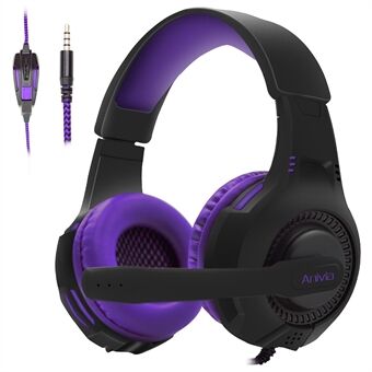 ANIVIA AH68 Head-mounted 3.5mm Wired E-sports Headphone Super Bass Computer Gaming Music Headset