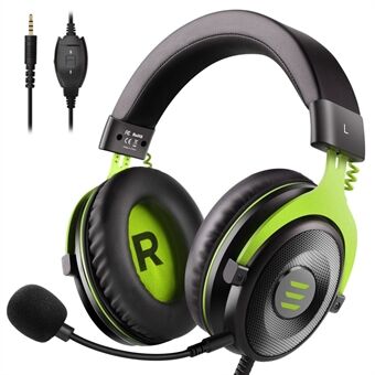 EKSA E900 Computer Gaming Headset 7.1 Surround Sound 3.5mm Aux Headphone with Microphone