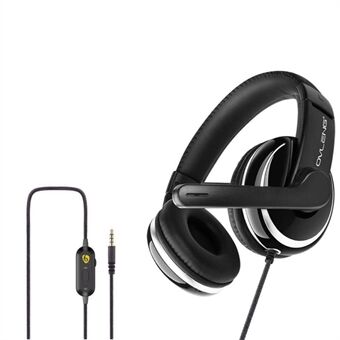 OVLENG OV-P4 Over-Ear Gaming Headset 3.5mm Cable Lightweight Retractable Headband Design Headphone with Rotation Microphone