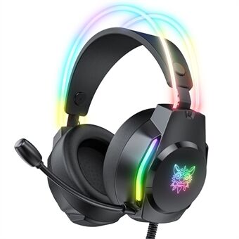 ONIKUMA X26 E-sports Gaming Headset with RGB Lighting Noise Reduction Wired Headphone