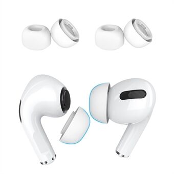 AHASTYLE WG86 2 Pairs for Apple AirPods Pro 2 / AirPods Pro Silicone Ear Caps Eartips Soft Earbuds In-Ear Earplug Cover Earphone Accessories