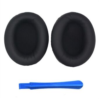 1 Pair Replacement Earpad for Sony WH-1000XM4 Headphone Silicone Ear Cap with Crowbar