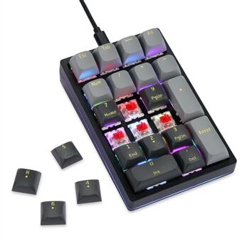 MOTOSPEED K3 21 Key Numeric Mechanical Keyboard with RGB Backlight