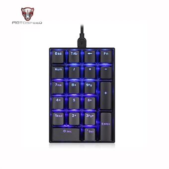 MOTOSPEED K23 Motospeed Back Light Wired USB Mechanical Keyboard with 21 Keys