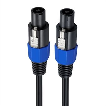 JUNSUNMAY 10FT Male to Male Speakon Cable with Twist Lock, Audio Amplifier Connection Cord