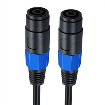 JUNSUNMAY 50cm Speakon Female to Speakon Female Cable Audio Cord for Speakers Subwoofer