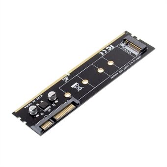 2280 DDR4 Memory Slot to M.2 NGFF Expansion Card SSD Solid State Memory Adapter Card DDR4 to M.2 SSD Converter