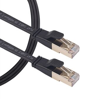 Double Shielded Cat8 Ethernet Cable 40Gbps High-speed RJ45 Network Cable, 1m