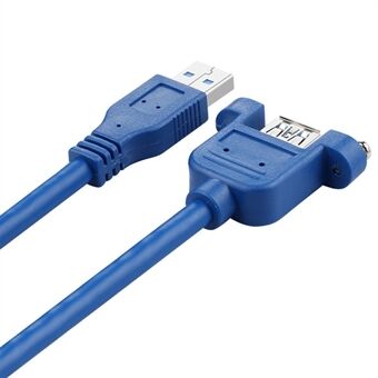 3m High Speed USB 3.0 Extension Cable Male to Female Panel Mount Connector Adapter