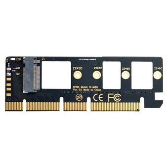 OD-SA-001-BK NGFF M-key NVME M.2 SSD to PCI-E Express 3.0 16x X4 Adapter without Bracket