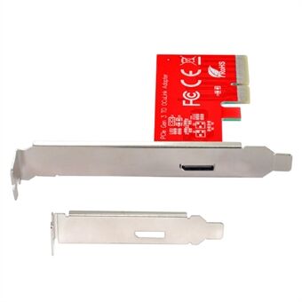 SF-032 PCI-E 3.0 Express 4.0 X4 to Oculink SFF-8612 SFF-8611 Host Adapter for PCI-E SSD with Long+Short Bracket