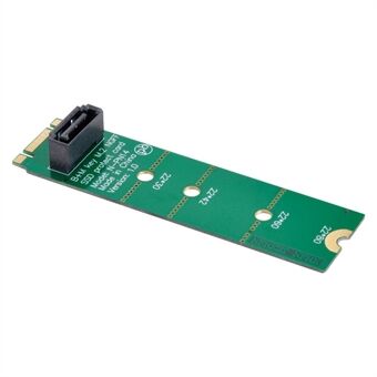 SA-007 Motherboard NGFF B/M-Key M.2 to Vertical SATA 7pin Hard Disk Drive SSD PCBA Extension Adapter Expansion Card