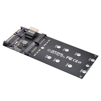 SF-016 SATA Adapter SFF-8654 to U2 Kit NGFF M-Key to Slimline SAS NVME PCIe SSD SATA Adapter for Mainboard