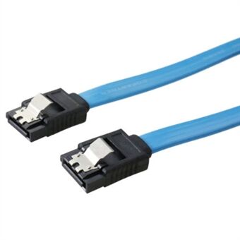 1m Hard Drive Data Cable Dual Straight Connector SATA 3.0 6Gb / s High Speed Data Cable with Locking Latch