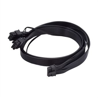 PW-003 12VHPWR ATX3.0 PCI-E 5.0 Power Cable to Dual ATX 8Pin for 3080 3090TI PSU 16Pin 12+4P Graphics Card