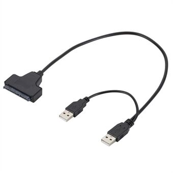 USB 2.0 to SATA Easy Drive Cable Adapter USB2.0 SATA to 7Pin+15Pin Cable 2.5 inch USB to SATA Hard Drive, Solid State Drives