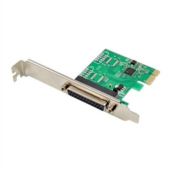 PCI-E X1 AX99100 DB25 LPT Printer Parallel Port Expansion Card Supports ASPM Power Management