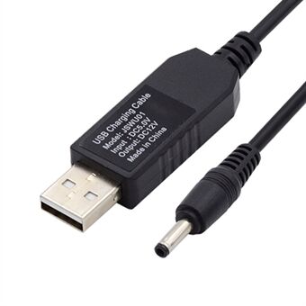 U2-051-3513MM 1m USB 2.0 Type-A DC5V to DC12V 3.5x1.3mm Voltage Riser Boost Power Plug Barrel Connector Cable Converter