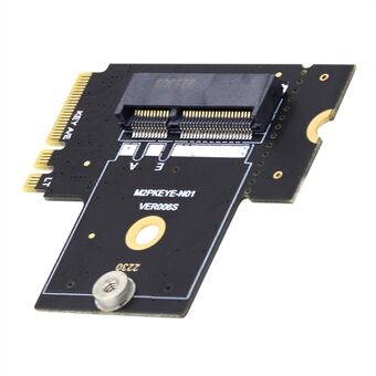 SA-062 PCI Express NGFF Key A+E Male to Female Low Profile 90 Degree Right Angled Adapter Extension Card Riser