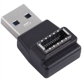 Type E Female to USB 3.0 Male Converter Extension Adapter for PC Motherboard