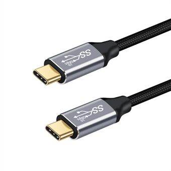 3m USB C to USB C Cable USB 3.1 Gen2 10Gbps Multi-function 100W PD Nylon Braided Type C Cable (Male to Male)