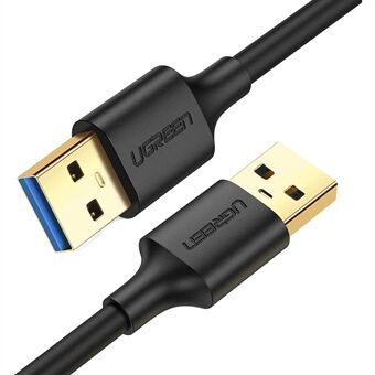 UGREEN 60526 2m USB 3.0 A Male to A Male High Speed Data Transmission Cable Double End USB Cord for Hard Drive/Laptop/DVD Player/TV/USB 3.0 Hub/Monitor/Camera/Set Up Box