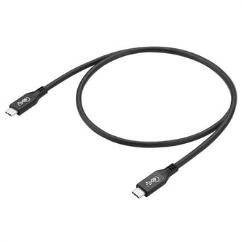 USB-IF PD3.0 100W Super Charging USB4 Cable Compatible with Thunderbolt 3 40Gbps High-speed Data Sync Cord (0.8m)