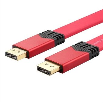 2m 4K/60Hz 2K/144Hz Computer Display DP 1.2 Displayport Male to Male Flat Cable