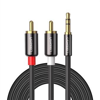 UGREEN 8m AUX Cord 3.5mm to 2RCA Stereo Audio Y Splitter Cable for Smartphone Speaker Tablet