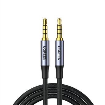 UGREEN 1.5m 3.5mm Aux Cable TRRS Cable Male to Male Audio Stereo Jack HiFi Cable for Cellphone Speaker Car Headphone