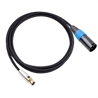 SA119GXK108BU 2m XLR Line Camera Video Assist Cord 24K Gold Plated Mini XLR Female to Male Connector Cable