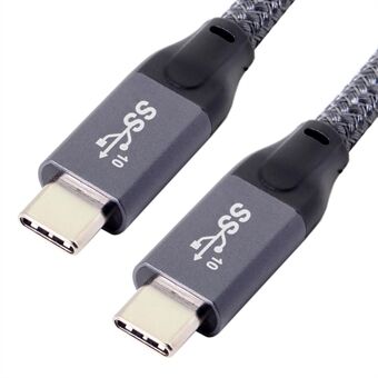 0.5m USB C To USB C Cable 3.1 Gen 2 10Gbps Video Data Transfer Charging Cable with E-Marker