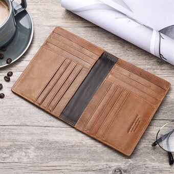 Vintage Multi-function Genuine Leather Card Holder