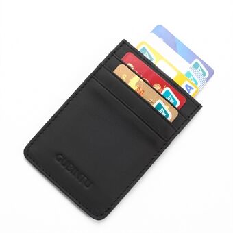 GUBINTU G111 Anti-theft RFID Protected Genuine Leather Credit Card Money ID Pocket Holder